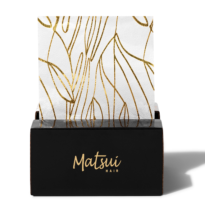 Papier Aluminium Coiffure Matsui - Gold Leaf