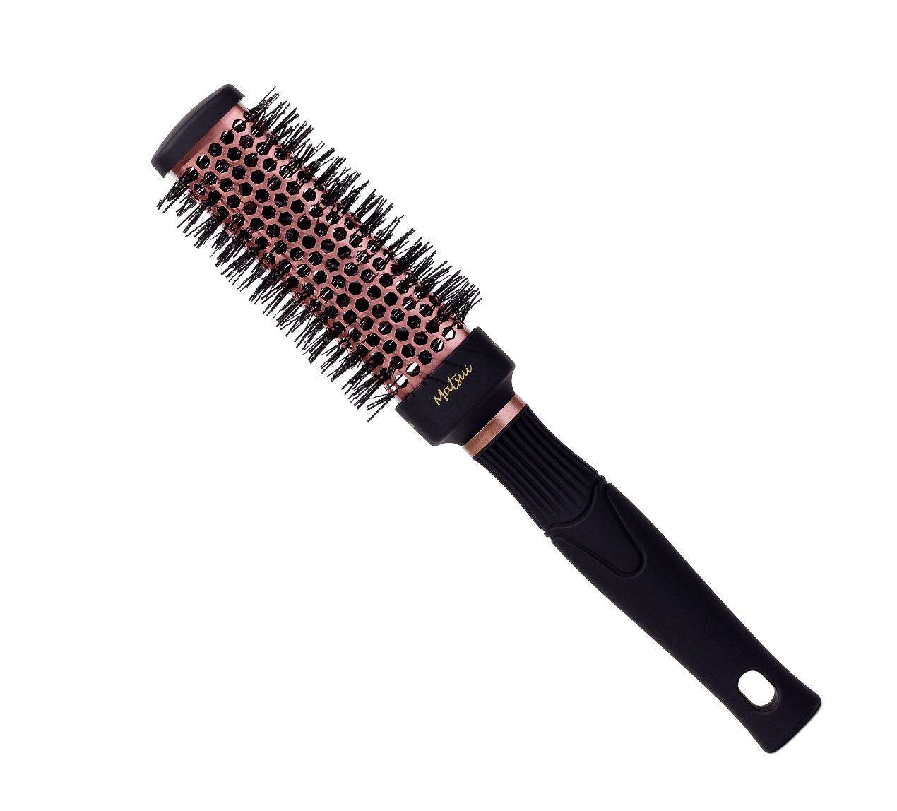 Brosse Rectangulaire Céramique - Rose Gold